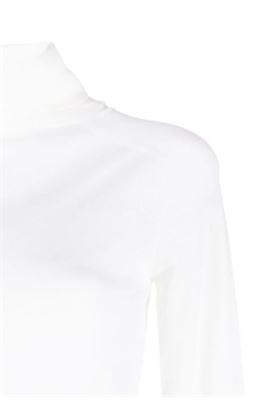 maglione in lana vergine con dettagli in pizzo ERMANNO SCERVINO | D435M301EAPATL10601